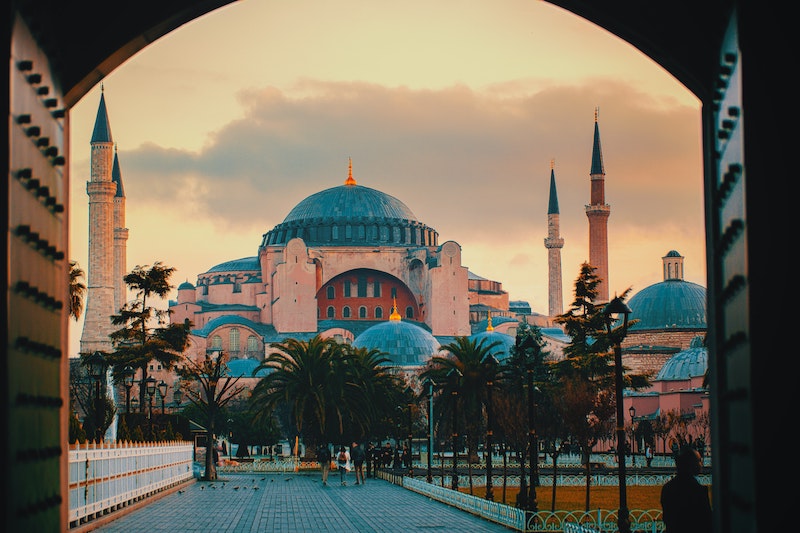 hagia sophia in istanbul, turkey