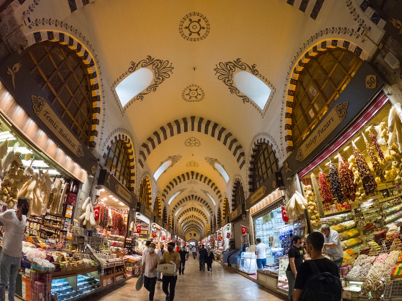 spice market in the grand bazaar