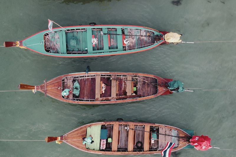 Koh Samui Boat Drivers: TripGuru supports the Thong Krut Pier community
